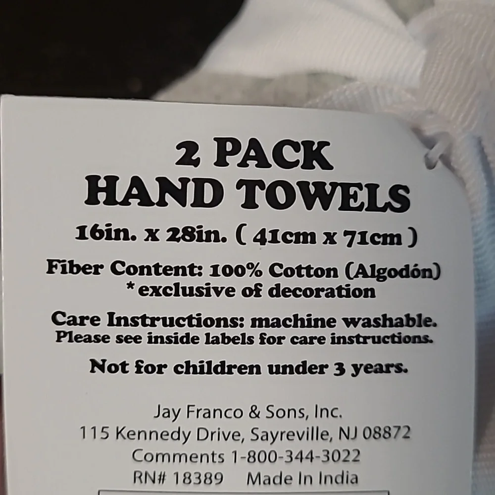 Minnie Mouse Hand Towels